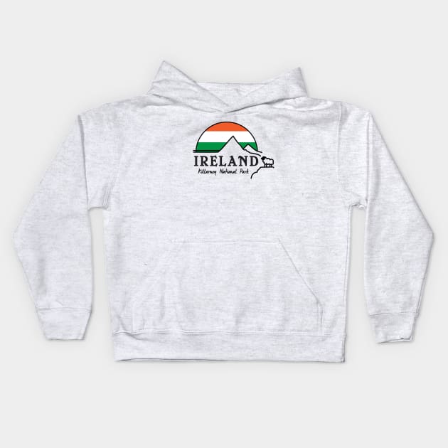 Ireland Killarney National Park Kids Hoodie by luckybengal